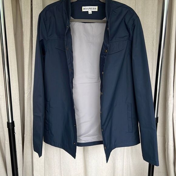Roamers and Seekers Navy Jacket Large - Picture 3 of 4